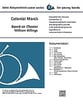 Colonial March Concert Band sheet music cover